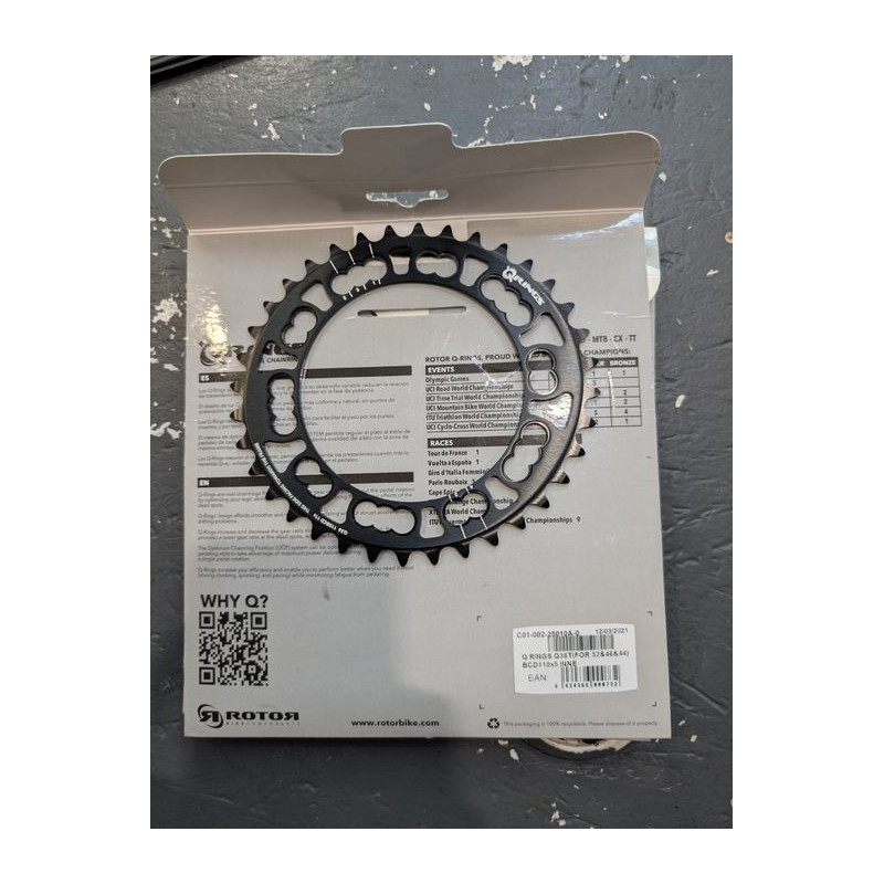 Zębatki nowe Rotor Oval bcd 110×5 34t, 36t i 38t