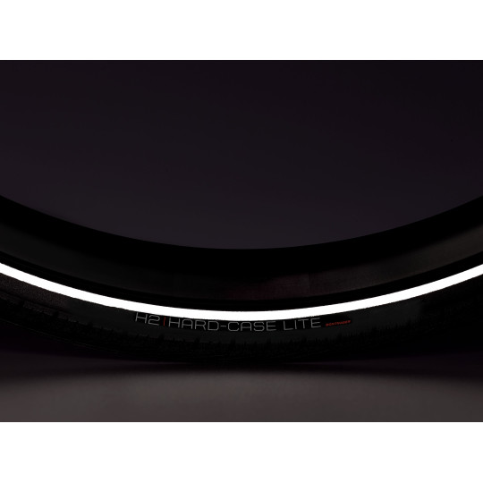Opona BONTRAGER Opona hybrydowa odblaskowa Bontrager H2 Hard-Case Lite