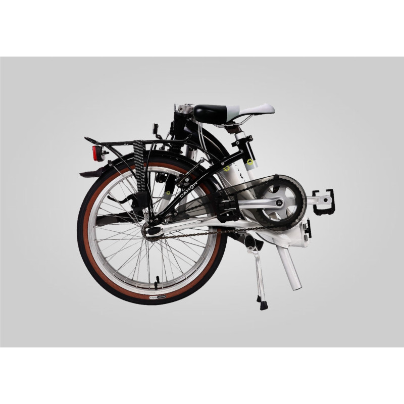 DAHON CIAO i7 czerwony satynowy rower składany